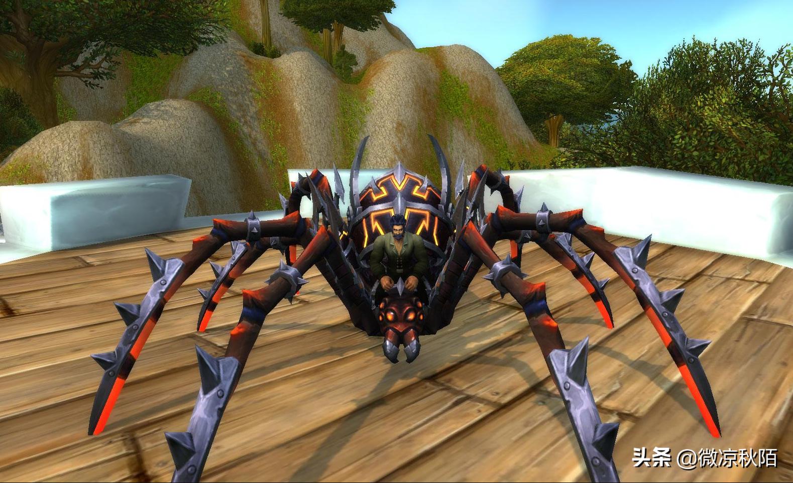 暗影之地版本战蛛坐骑_wow转阵营 坐骑_魔兽世界PVP评级战场坐骑