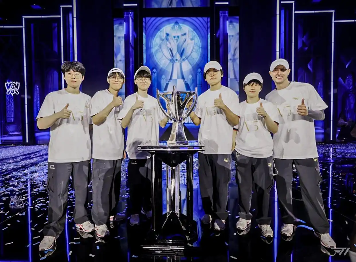 中国lol第一个s赛冠军_Faker FMVP_T1 S14冠军