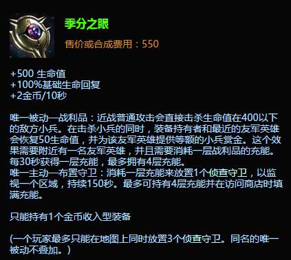 S6最受欢迎的十大装备，第一名果然是它，一定要出！